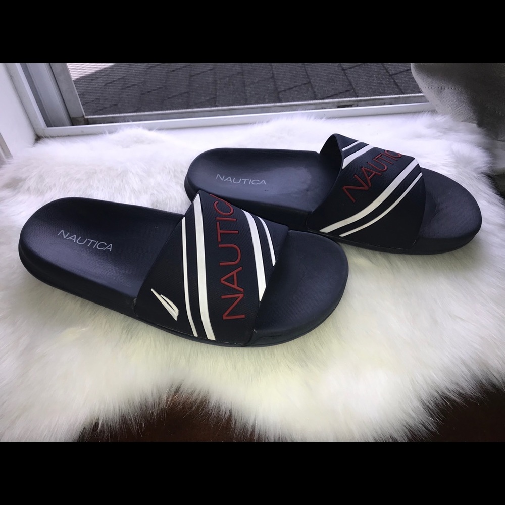 Nautica GS Navy Slippers